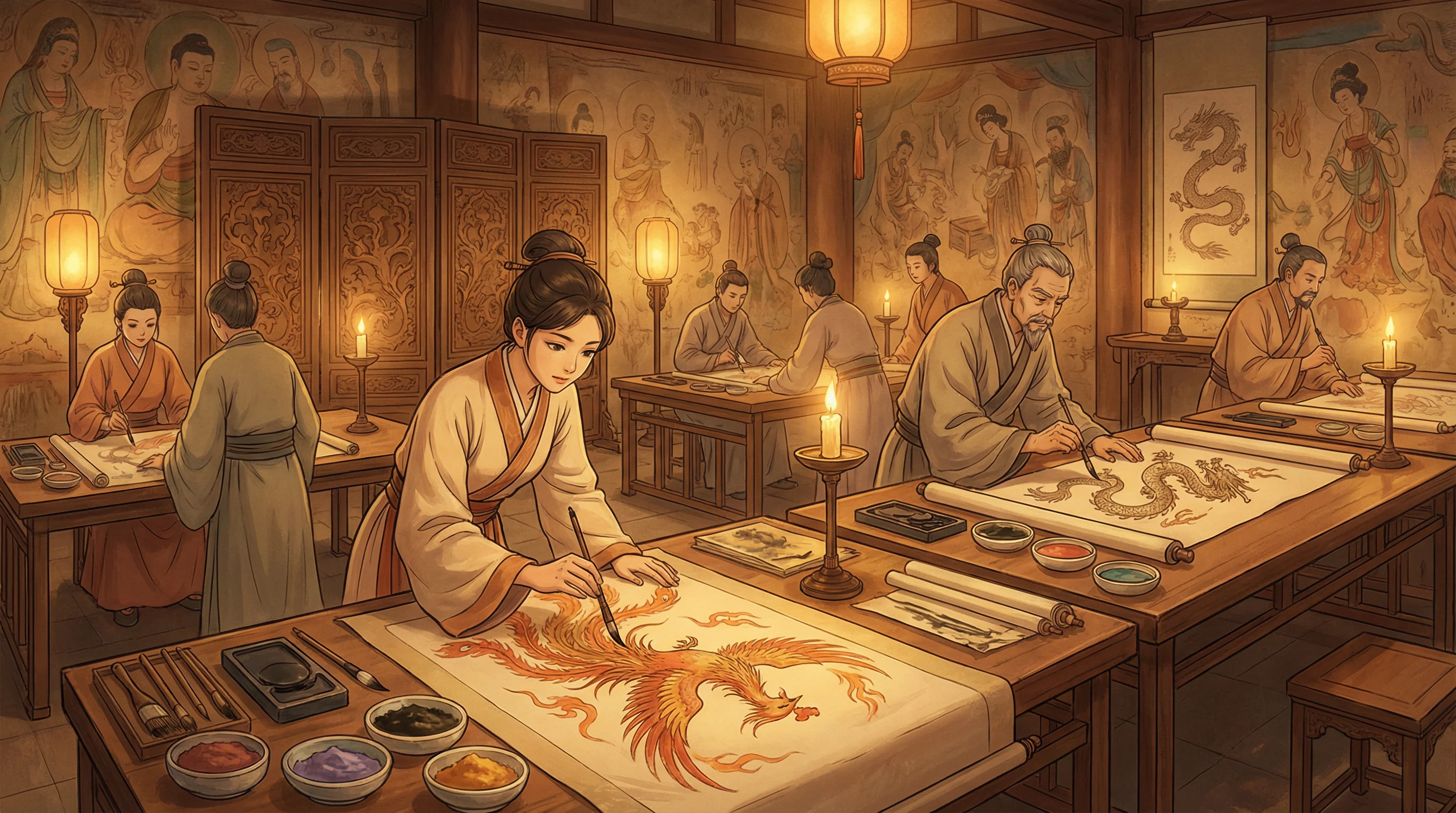 画师入驻 - 26uuu页面访问升级 国风动漫画师